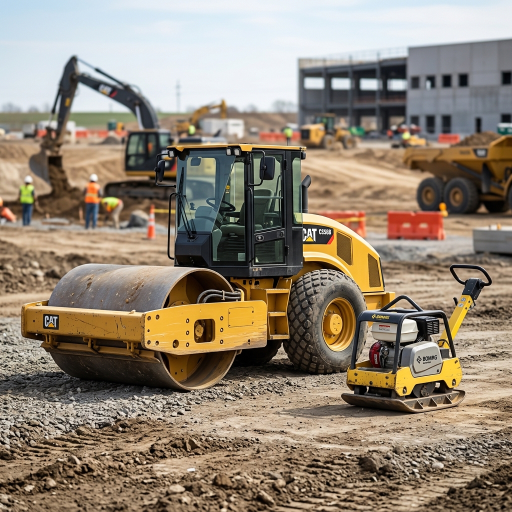 Compactação de Solo — Locação Servpower